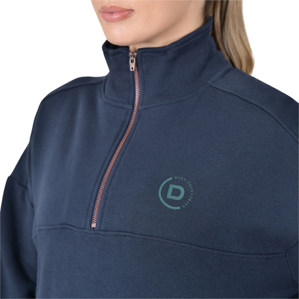 2025 Dublin Womens 1/4 Zip Fleece Pullover 1028853 - Navy